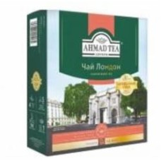 Чай черный AHMAD пакетированный Лондон 100х2 г 100 шт.