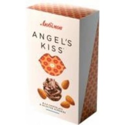 Шоколадные конфеты Millennium Любимов Angel's kiss молочные с миндалем 100 г (4820240031079)
