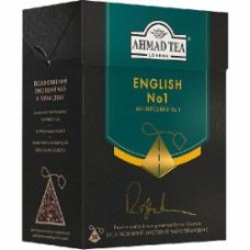 Чай черный AHMAD Английский №1 с ароматом бергамота в пирамидках с ярлыком 20х2г (54881024907) 20 шт.