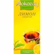 Чай черный Alokozay с лимоном 25 шт. 50 г