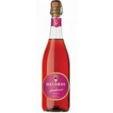 Вино игристое Decordi Lambrusco rosato 0,75 л