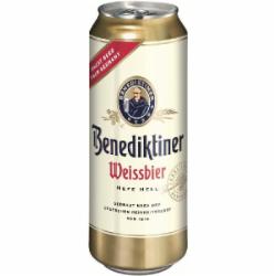 Пиво Benediktiner пшеничное 4052197001281 0,5 л