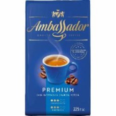 Кофе молотый Ambassador Premium 225 г