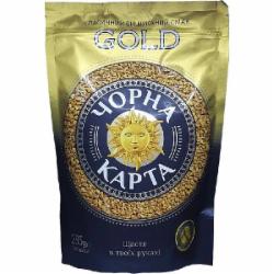 Кофе растворимый Черная Карта Gold пакет 285 г