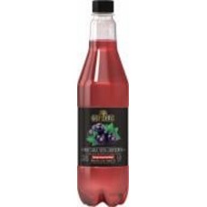 Сидр GardenZ обычный газированный сладкий красный черная смородина 1 л