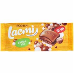Молочный шоколад Roshen пористый Buble Nut Lacmi м/у 85г