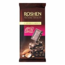 Шоколад Roshen с подсоленным миндалем м/у 85г