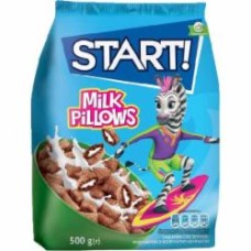 Завтраки готовые START с молочной начинкой м/у 500 г