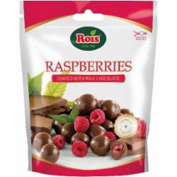 Конфеты VICTORIA NUTS малина в молочном шоколаде 100 г