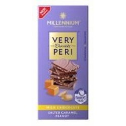 Шоколад Millennium молочный с арахисом и соленой карамелью Very Peri