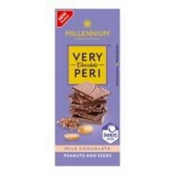 Шоколад Millennium молочный с арахисом льном и чиа Very Peri