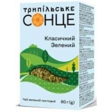 Чай зеленый Трипільське Сонце Классический зеленый 80 г