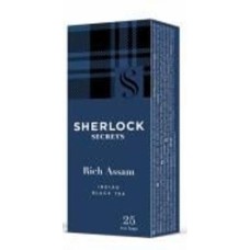 Чай черный Sherlock Secrets Rich assam 25 шт. 50 г