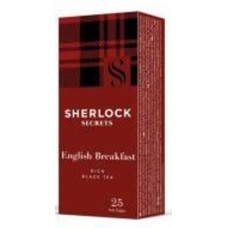 Чай черный Sherlock Secrets English breakfast 25 шт. 50 г