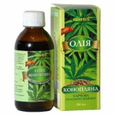 Масло конопляное Адверсо пищевое холодного отжима 200 мл