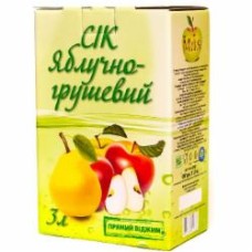 Сок Нова Мрія Яблучно-грушевый 3 л