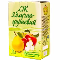 Сок Нова Мрія Яблучно-грушевый 3 л