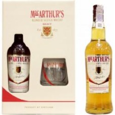 Виски MacArthur's 40% набор со стаканом 0,7 л