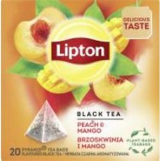 Чай черный Lipton peach mango 20 шт. 56 г