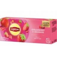 Чай ягодный Lipton Strawberry & Rhubarb 25 шт. 51 г
