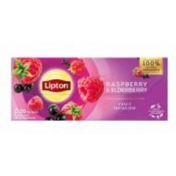 Фруктовая смесь Lipton Raspberry & Elderberry 20 шт. 51 г