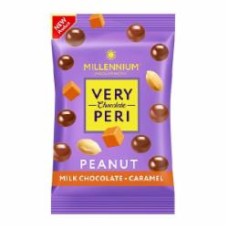 Драже Millennium арахис в молочном шоколаде с соленой карамелью 100 г (Very Peri)