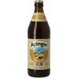 Пиво Ayinger Urweisse темное фильтрованное 5.8% 0,5 л