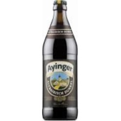 Пиво Ayinger Altbairisch Dunkel темное нефильтрованное 5% 0,5 л