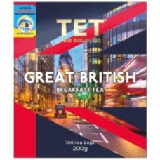 Чай черный ТЕТ Great British байховый 100 шт. 200 г