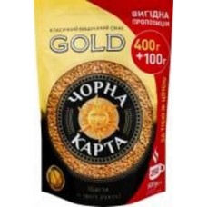 Кофе растворимый Чорна Карта Gold 500 г