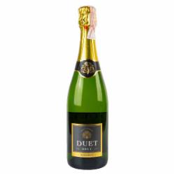 Вино игристое Duet Brut белое 0,75 л