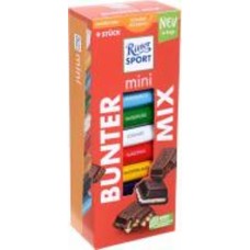 Шоколадный набор Ritter Sport ассорти 150 г