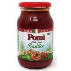 Соус Pomi томатный Базилик 400 г