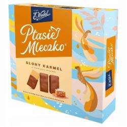 Конфеты Wedel Птичье молоко со вкусом соленой карамели 340 г