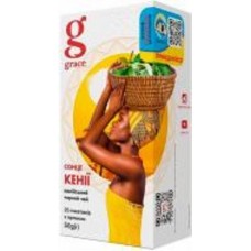 Чай черный Grace Солнце Кении пакетики с ярлыком 25 шт. 50 г