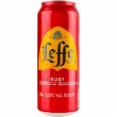 Пиво Leffe янтарное Ruby 5% 0,5 л