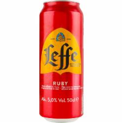 Пиво Leffe янтарное Ruby 5% 0,5 л