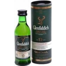 Виски Glenfiddich односолодовый 12 yo 0,05 л