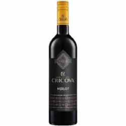 Вино Cricova Merlot Національне сухое красное 0,75 л