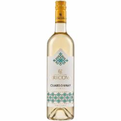 Вино Cricova Chardonnay Національне сухое белое 0,75 л