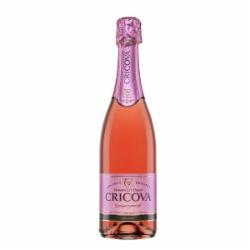 Вино игристое Cricova розовое полусухое 0,75 л