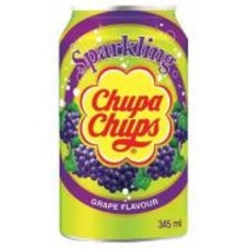 Безалкогольный напиток Chupa Chups газированый со вкусом Винограда 0,345 л (8801069402475)