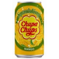 Безалкогольный напиток Chupa Chups газированый со вкусом Манго 0,345 л (8801069413310)