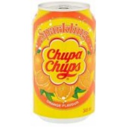 Безалкогольный напиток Chupa Chups газированый со вкусом апельсина 8 0,345 л (8801069402468)