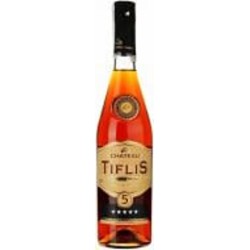 Бренди Tiflis Chateau 5 лет 40% 0,5 л