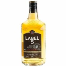 Виски Label 5 Classic Black 40% 0,5 л