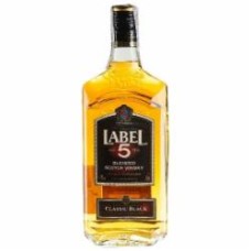 Виски Label 5 Classic Black 40% 0,7 л