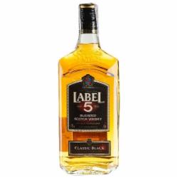 Виски Label 5 Classic Black 40% 0,7 л