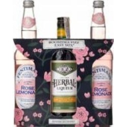 Набор подарочный Boomsma Herbal Liqueur 1л + лимонад Роуз Fentimans 2х750 мл 1 л