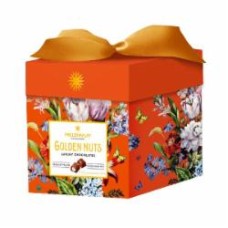 Шоколадные конфеты Millennium Golden Nut с начинкой и целыми орехами 150 г